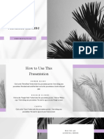 Grey and Purple Minimalist Aesthetic Resume