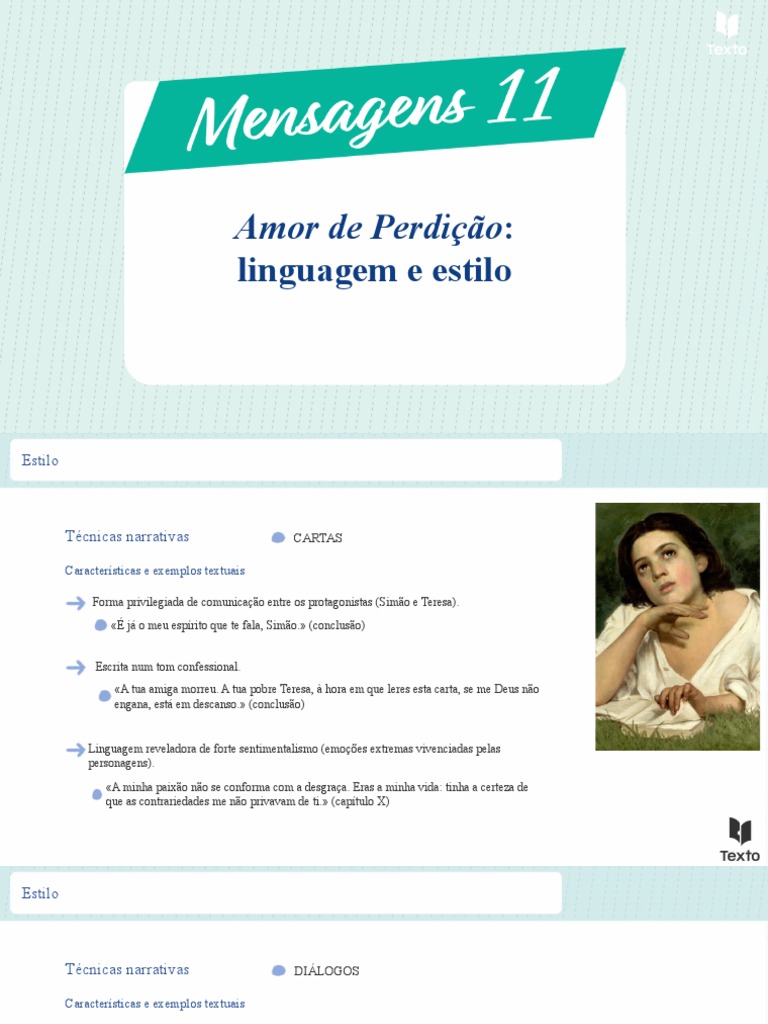 Linguagem e Estilo em Amor de Perdição | PDF | Linguística