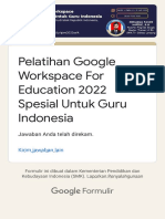 Pelatihan Google Workspace For Education 2022 Spesial Untuk Guru Indonesia
