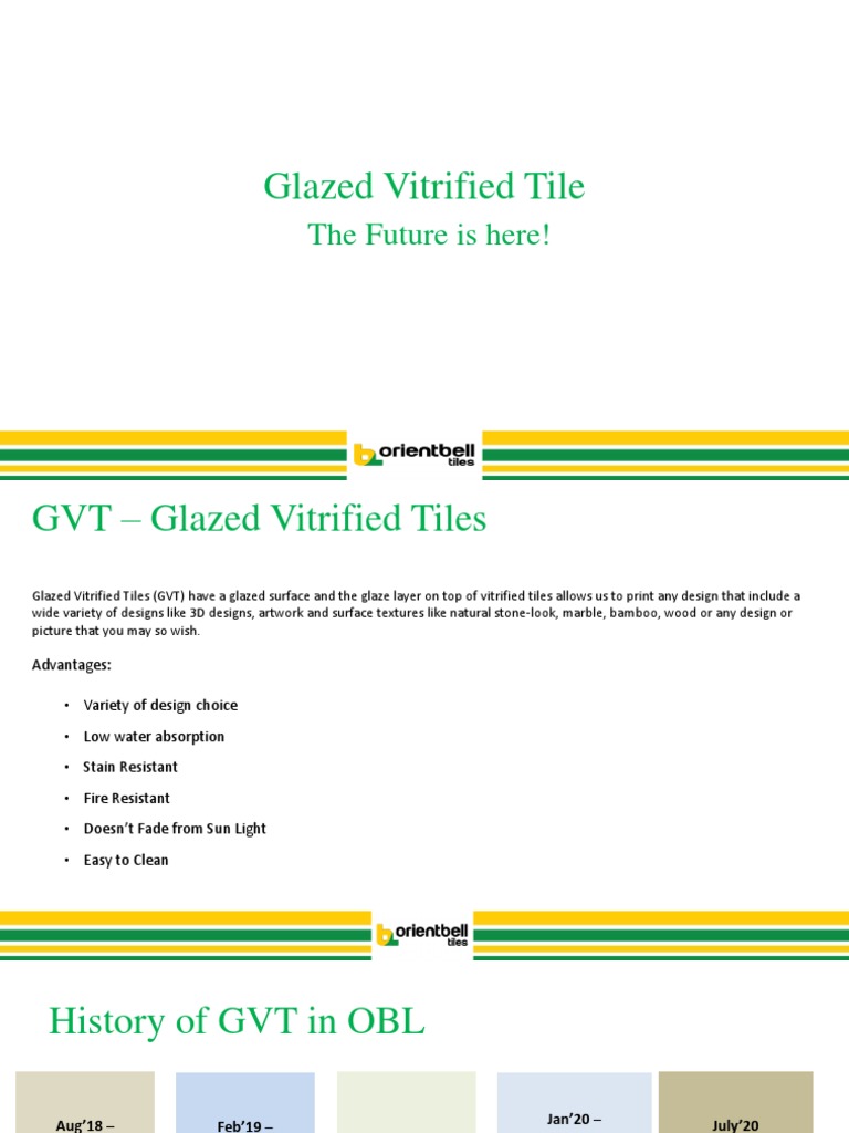 GVT Induction Presentation | PDF | Tile | Architectural Elements