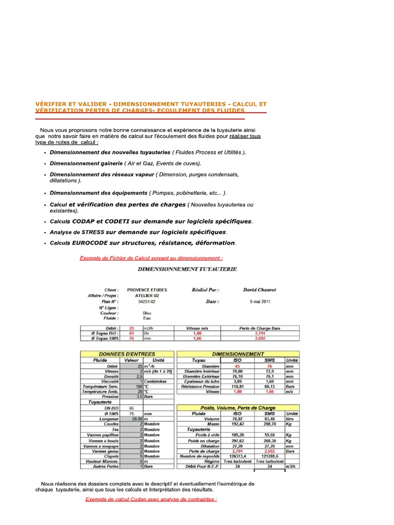 Exemple de Note Calcul | PDF