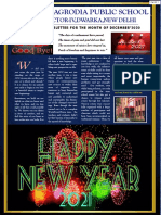 N.K.Bagrodia Public School E Newsletter For The Month of December 2020