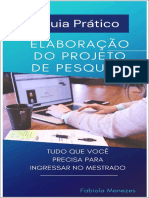 Guia para projeto de pesquisa em