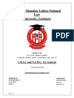 NSDL & CDSL - An Analysis