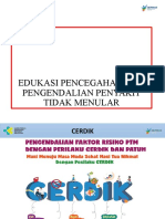 Edukasi Pencegahan Dan Pengendalian PTM