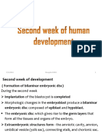 Second Week of Human Development For Medical Student