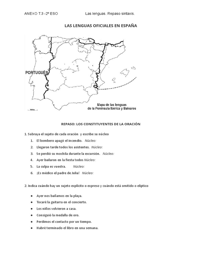 Anexo Tema 3 | PDF | Artes del Lenguaje y Comunicación