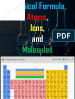 12.2chemical Formulas Atoms Molecules and Ions 07 17 18 MODULE 2 MELC 9