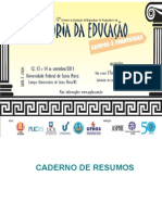 17° Asphe - Caderno de Resumos