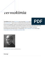 Termokimia - Wikipedia Bahasa Indonesia, Ensiklopedia Bebas