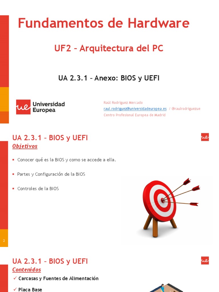 BIOS y UEFI: Guía Completa de Hardware | PDF | Bios | Compatibles con ...