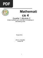 Math4-SSC-Q1-Week1 M2-MELC-M4NS-Ib-13.4-MOD-Coloma, Joy - PDF - JOY COLOMA