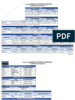 TSD Testing Schedule 2011-12 Elementary