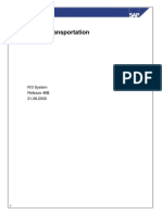 LO611 Transportation: R/3 System Release 46B 31.08.2000