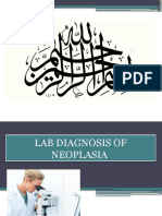 Lab Diagnosis of Neoplasia