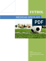 Medidas Oficiales de Una Cancha