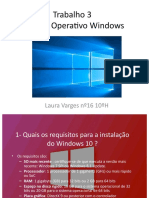 Windows 10 requisitos e melhorias sobre o XP