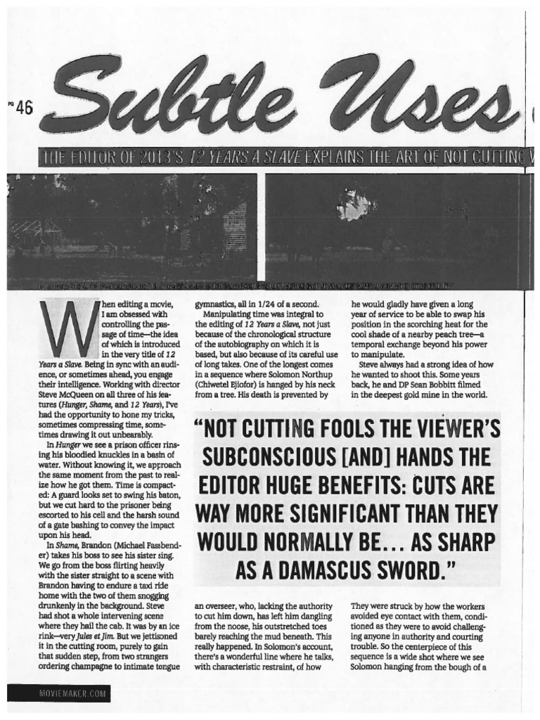 Subtle Uses of The Knife PDF