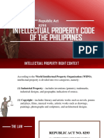 Philippine Intellectual Property Code Summary