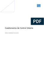 Cuestionario Control Interno Modelo