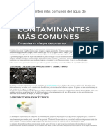 Contaminantes Habituales