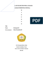 Makalah Elektronika Karakteristik Dioda