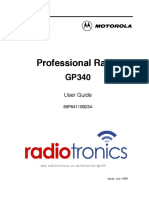 Motorola gp340 User Guide