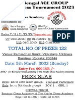 5th Age Group Rapid Chess Tournament
