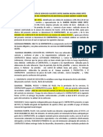 Contrato de Prestación de Servicios Suscrito Entre Sandra Milena Uribe Ortiz