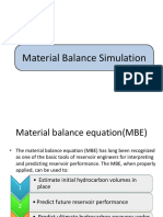Material Balance
