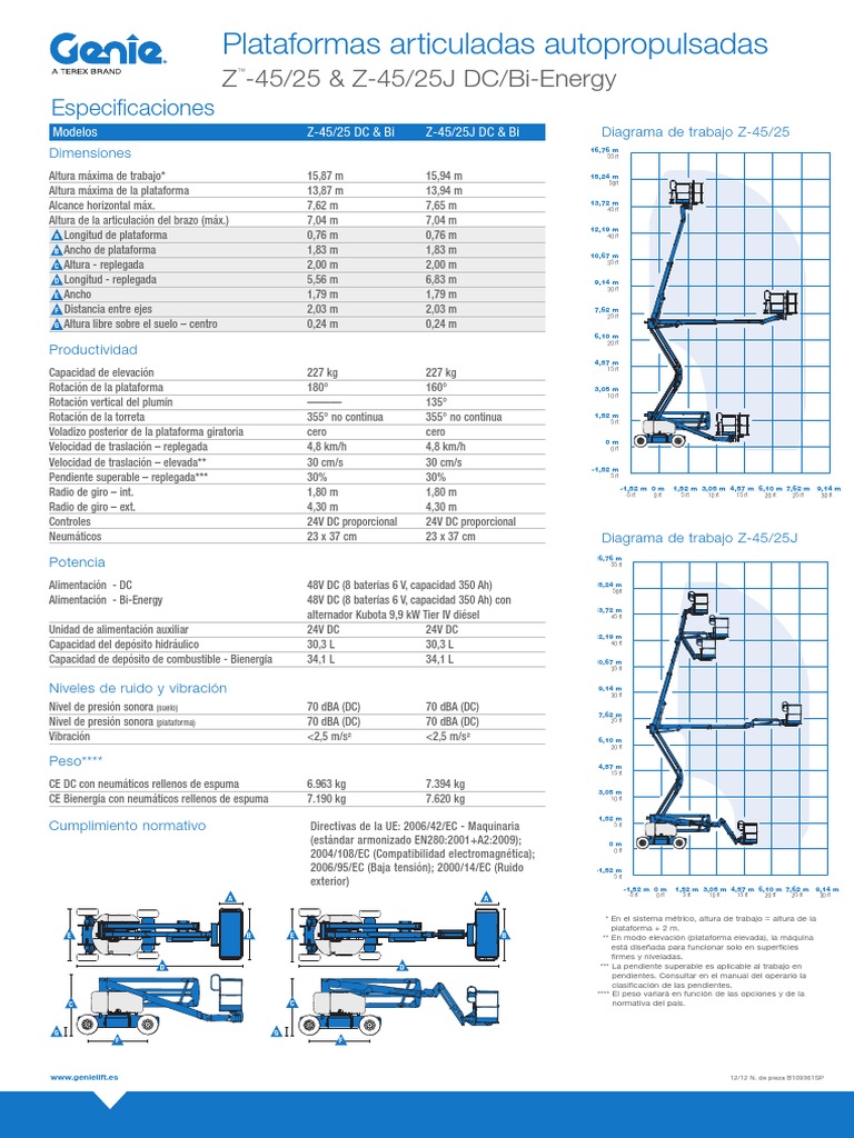 Genie Z 45 25 DC | PDF