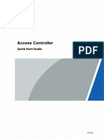 Access Controller (B) - Quick Start Guide - V1.0.0