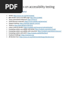 Accessibility Testing Tutorial Handouts