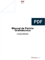 Livro Manual de Pericia Grafotecnica