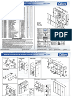 MANUAL DE MONTAGEM - Roupeiro 6 Portas 3 Gavetas Internas: Ref. 3380A
