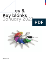 Cut Key - Keyblank Price - January 2023