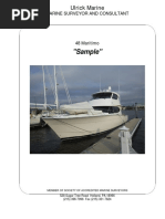 Boat Survey Inspection Checklist | PDF | Rigging | Boats