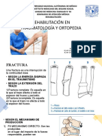 Rehabilitación en traumatología y ortopedia