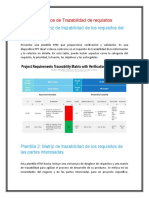 Ejemplos de Trazabilidad de Requisitos