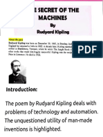 The Secret of The - Machines - Rudyard Kipling
