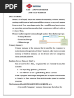 CHAPTER 3 - Data Storage