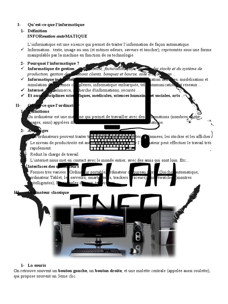Introduction à l'informatique pratique | PDF | Informatique | DoubleClick