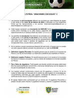 02. Manual de Condiciones - Torneo de Fútbol Oraciones con Goles - 22 04 11