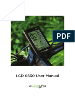 LCD S830 User Manual