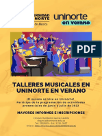 Talleres Uninorte en Verano 2022