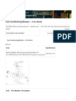 Modulo de Acondicionamiento DE COMBUSTIBLE