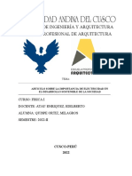 Articulo Sobre Importancia de La Electricidad