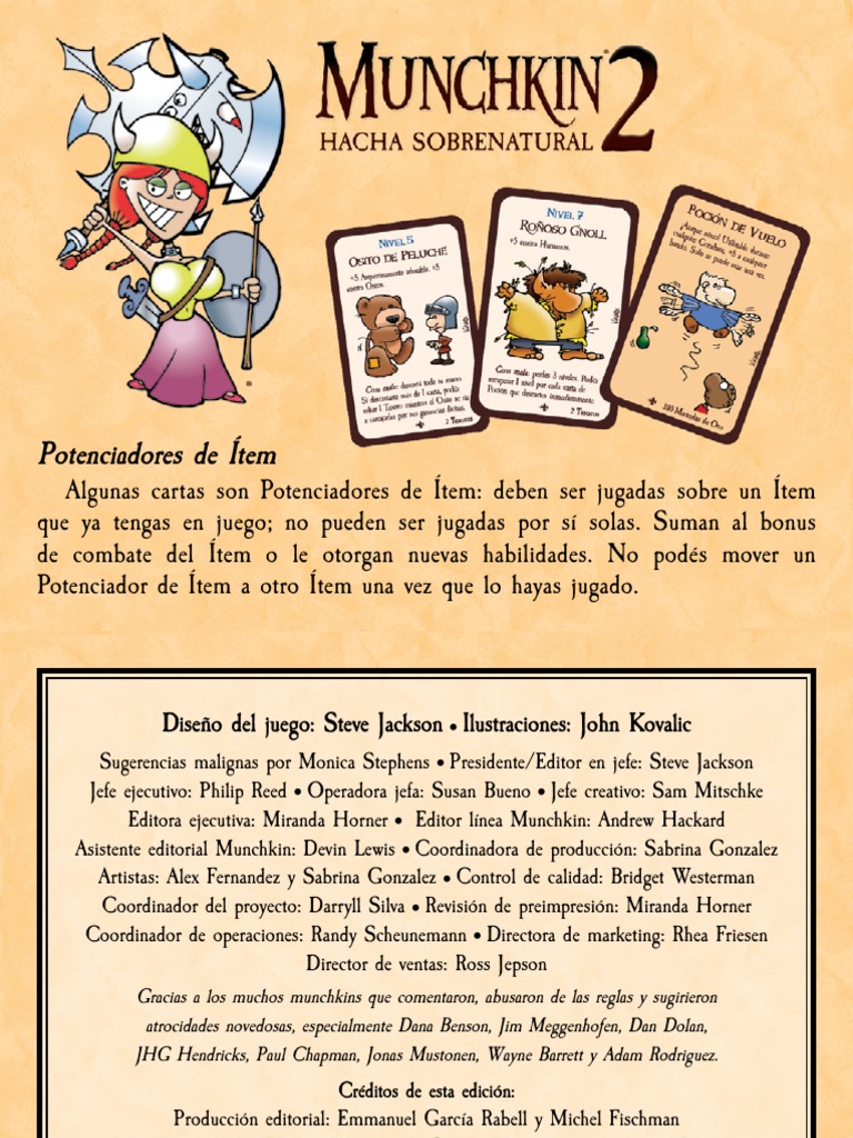 Munchkin 2 Expansíon | PDF
