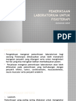 Pemeriksaan Laboratorium Untuk Fisioterapi