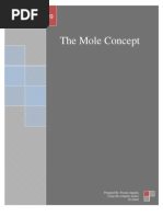 The Mole Concept: Prepared By: Pooran Appadu (Type The Company Name) 9/1/2009